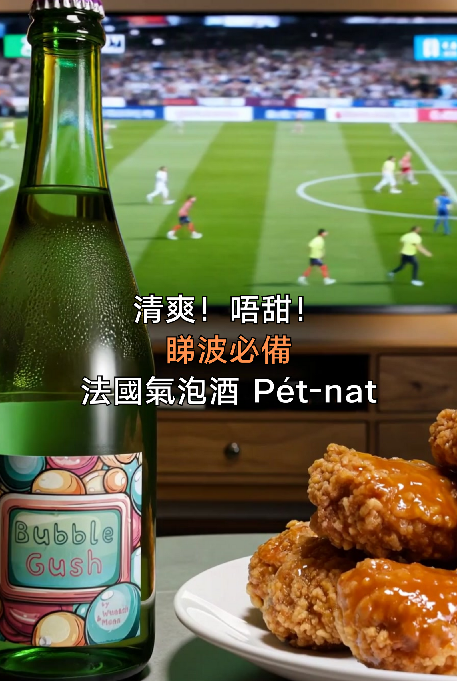 世界盃8強夜，消夜＋氣泡酒最合拍！ ⚽️🔥