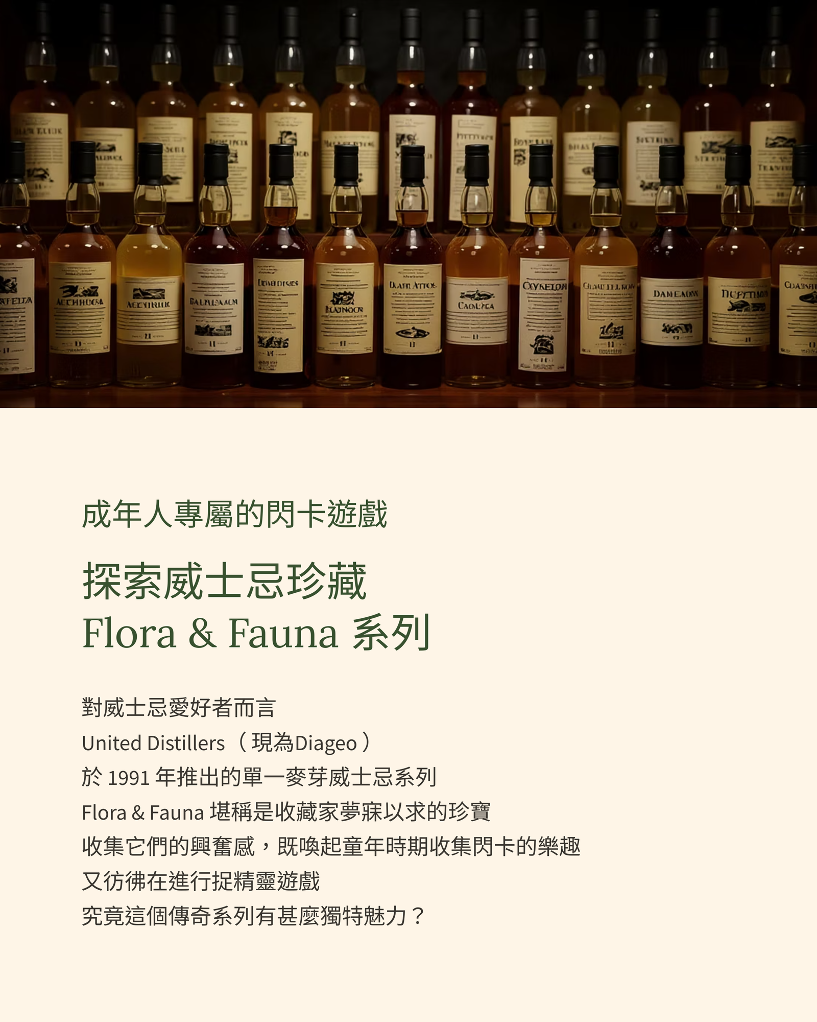 探索威士忌世界的隱藏寶藏！💎