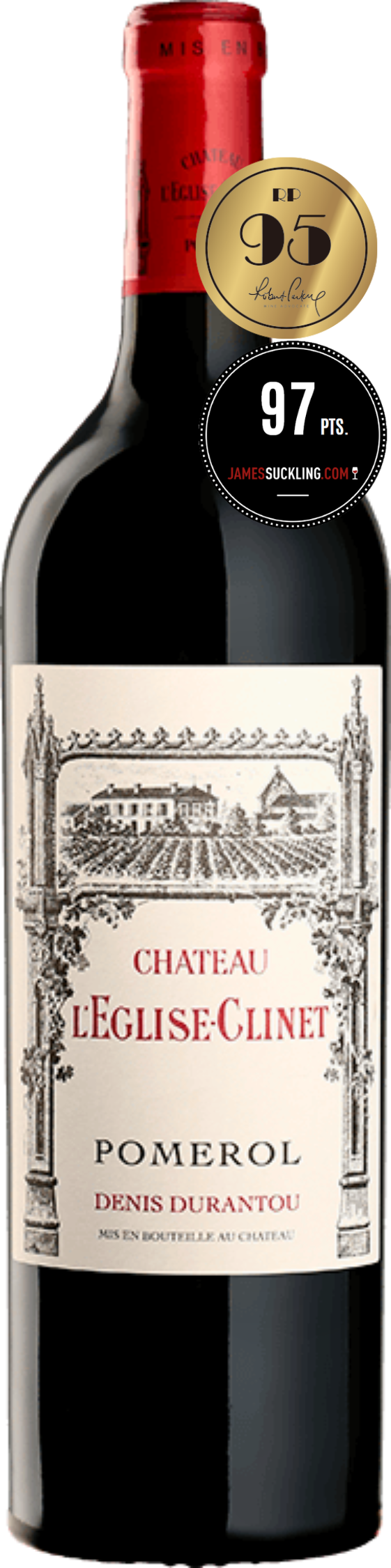 Chateau L'Eglise Clinet 2014 (RP:95, JS:97)