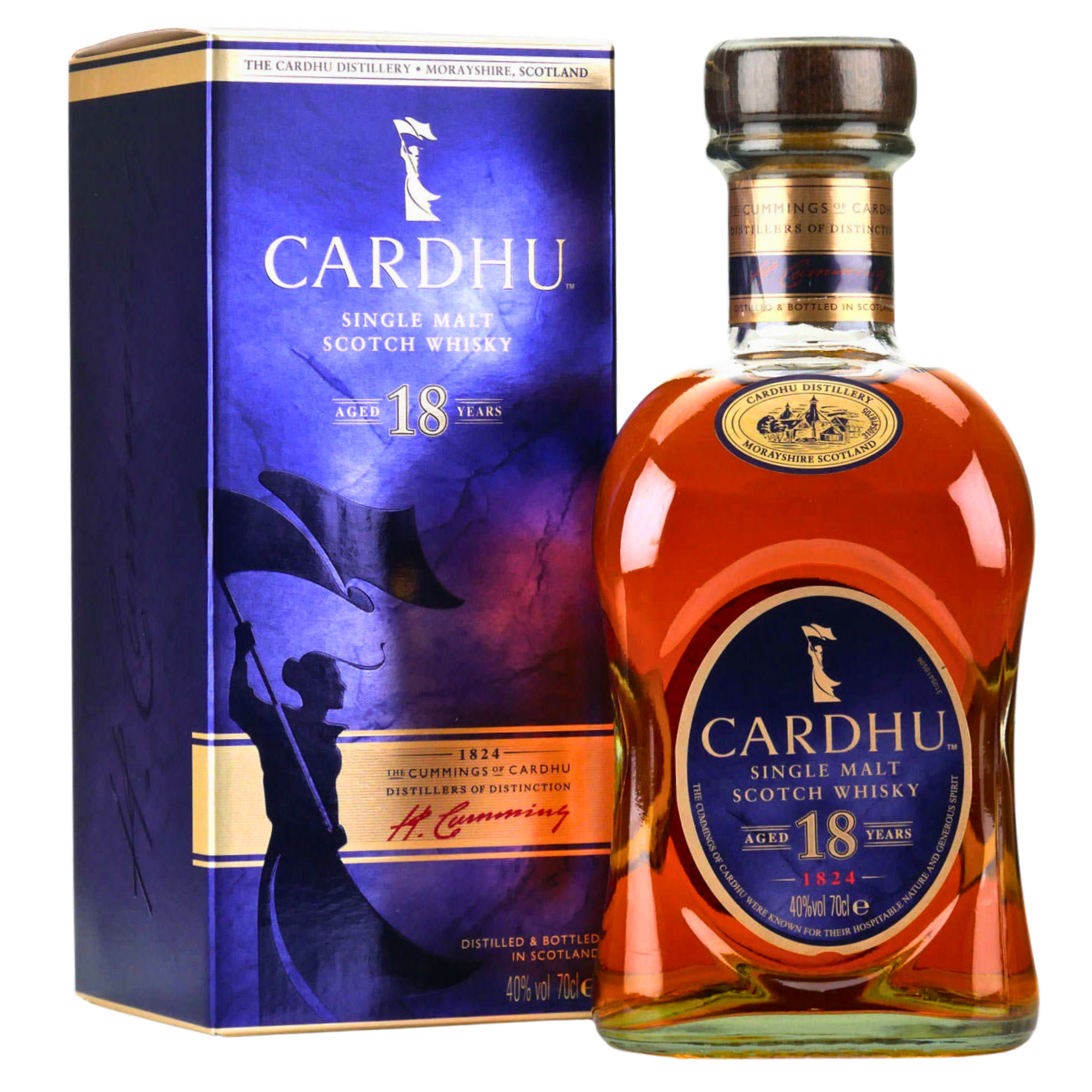 Cardhu 18 Year Old Single Malt Whisky 40% (Online Exclusive Special)