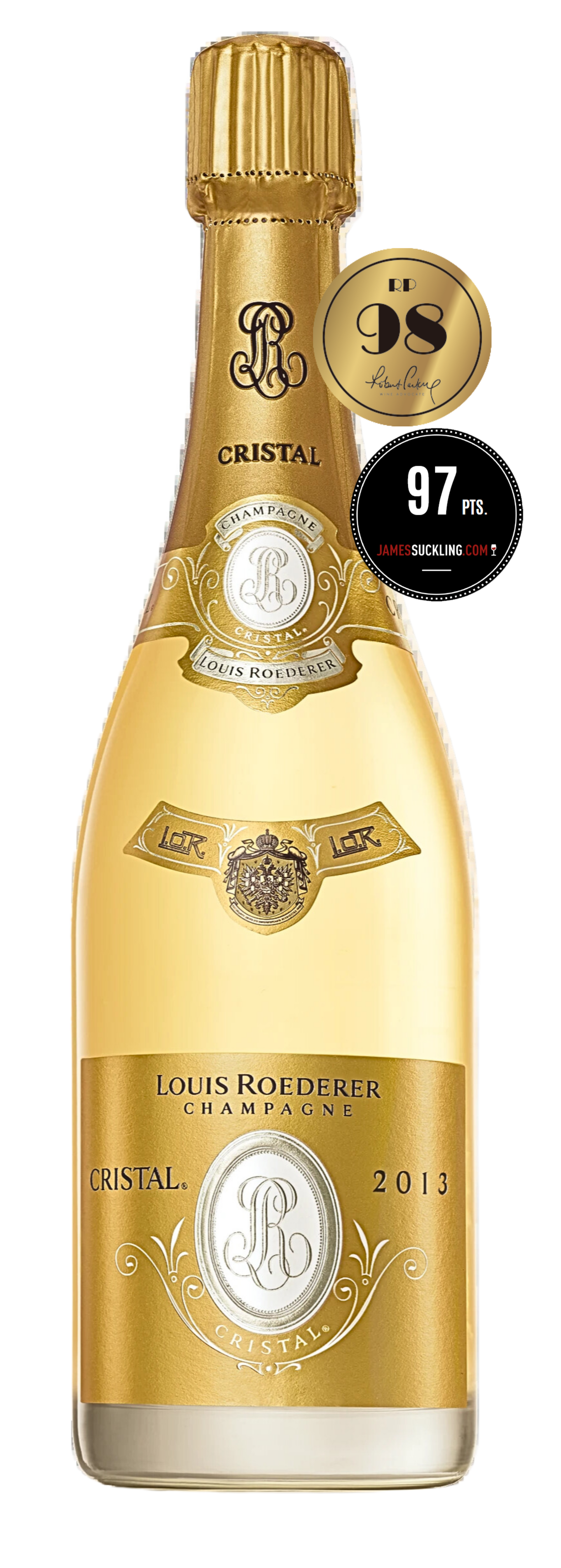 Champagne Louis Roederer Cristal 2013 (RP:98)