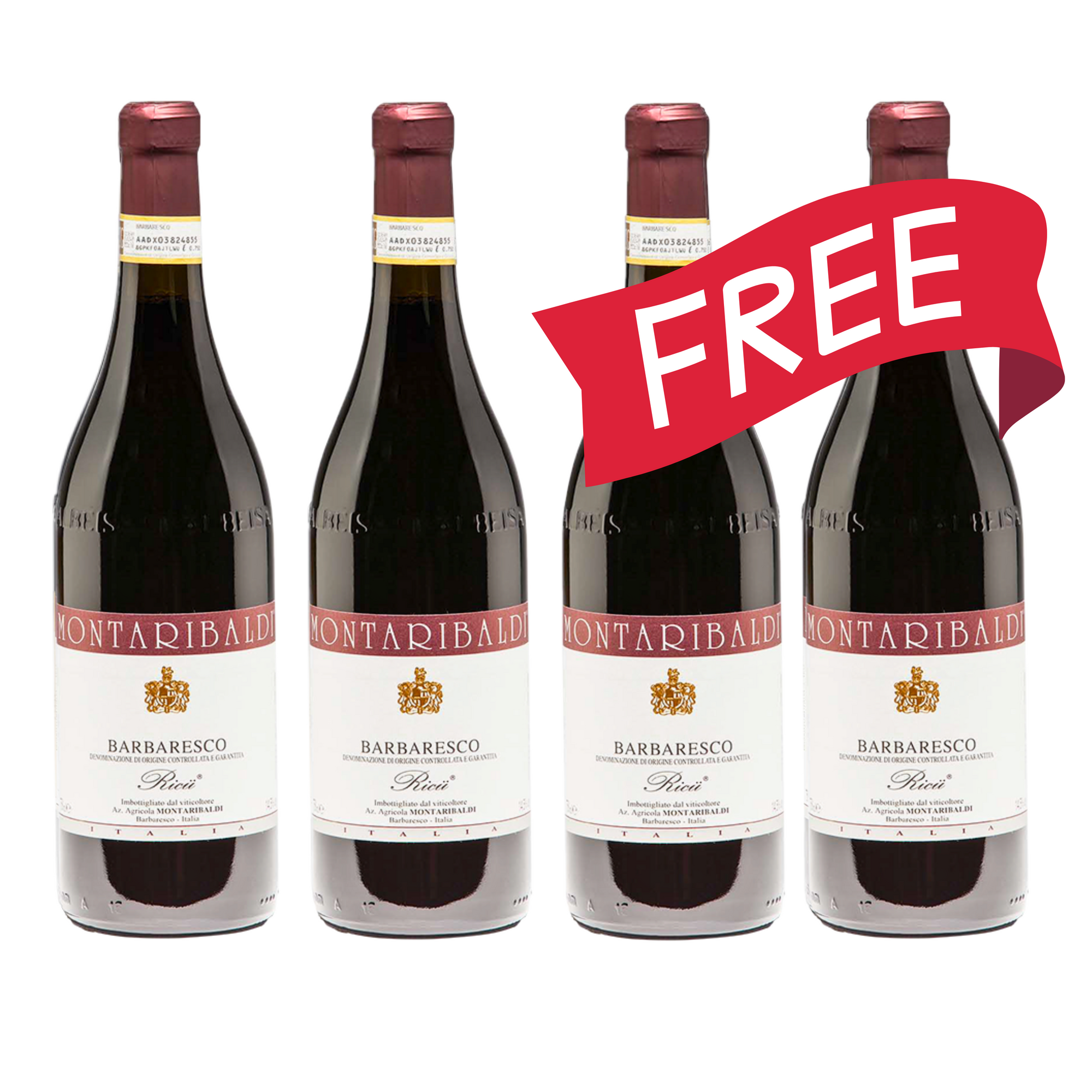 買二送二 Buy 2 Get 2 Free Montaribaldi Barbaresco "Ricu" 2008