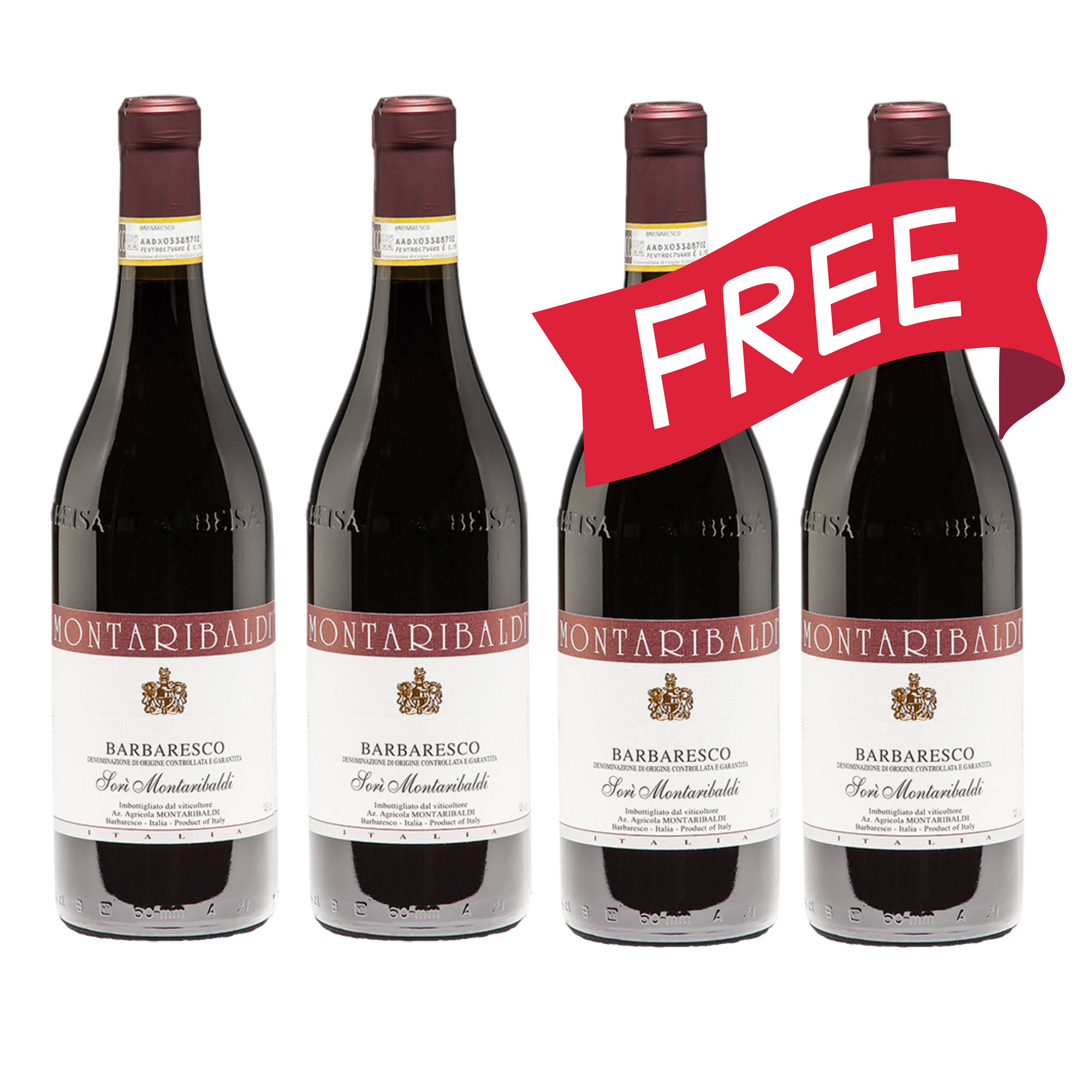 買二送二 Buy 2 Get 2 Free Montaribaldi Barbaresco "Sori Montaribaldi" 2008