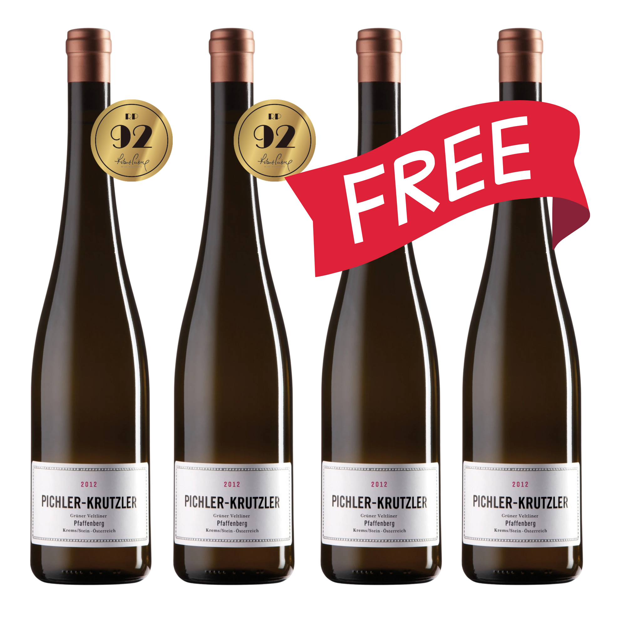 買二送二 Buy 2 Get 2 Free Pichler Krutzler Gruner Veltliner "Pfaffenberg" 2012 (RP:92)