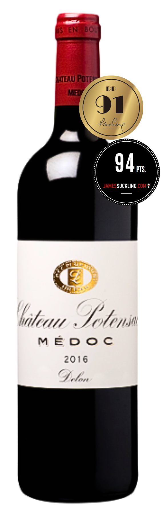 Chateau Potensac 2016 (RP: 91+, JS: 94)