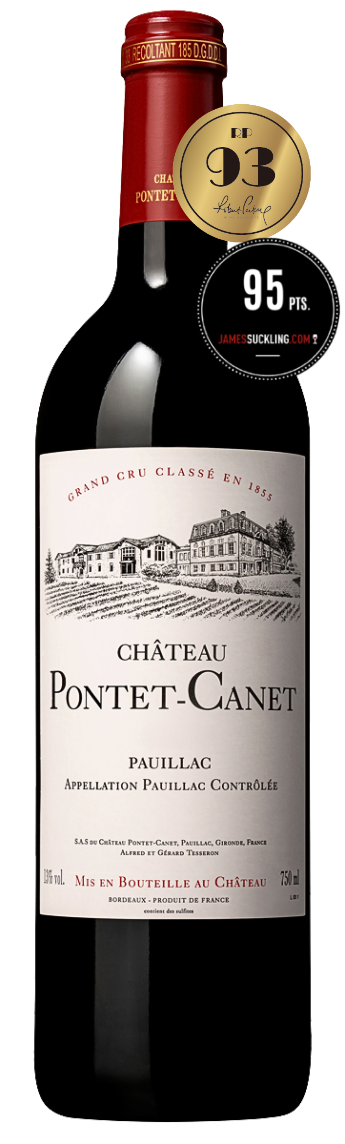 Château Pontet Canet 2011 (RP:93, JS:95)