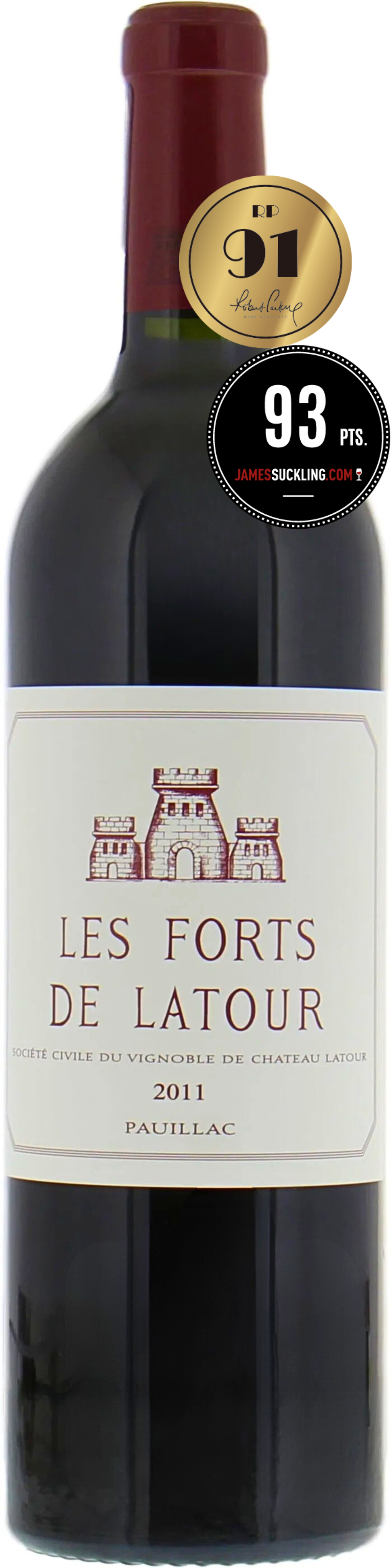 Les Forts de Latour 2011 (RP: 91, JS:92-93)