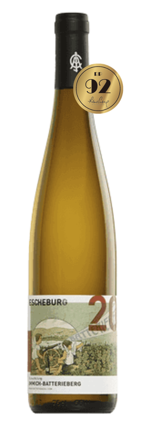 包含Batterieberg Cru 80年無接枝老藤混釀 - Weingut Immich-Batterieberg "Escheburg" Riesling 2018 (RP: 92+)