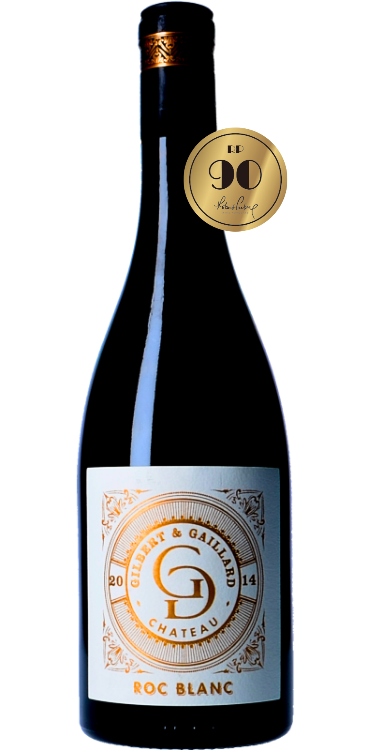 Château Gilbert & Gaillard 'ROC Blanc' 2015 (RP:90, Decanter: 90) / 2016 (Decanter: 92)