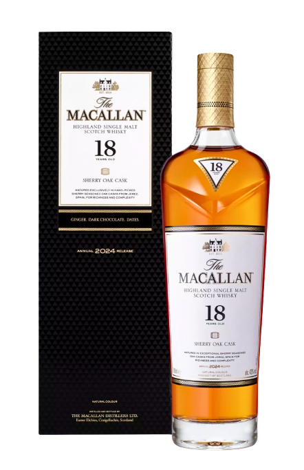 Macallan Sherry Oak 18 Year Old w/Box