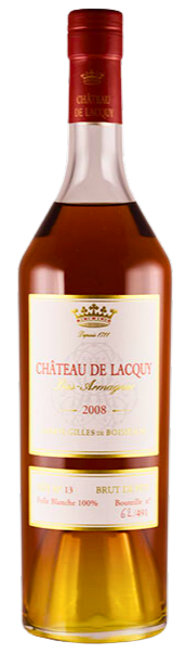 Château de Lacquy Folle Blanche Bas-Armagnac 2008 with box