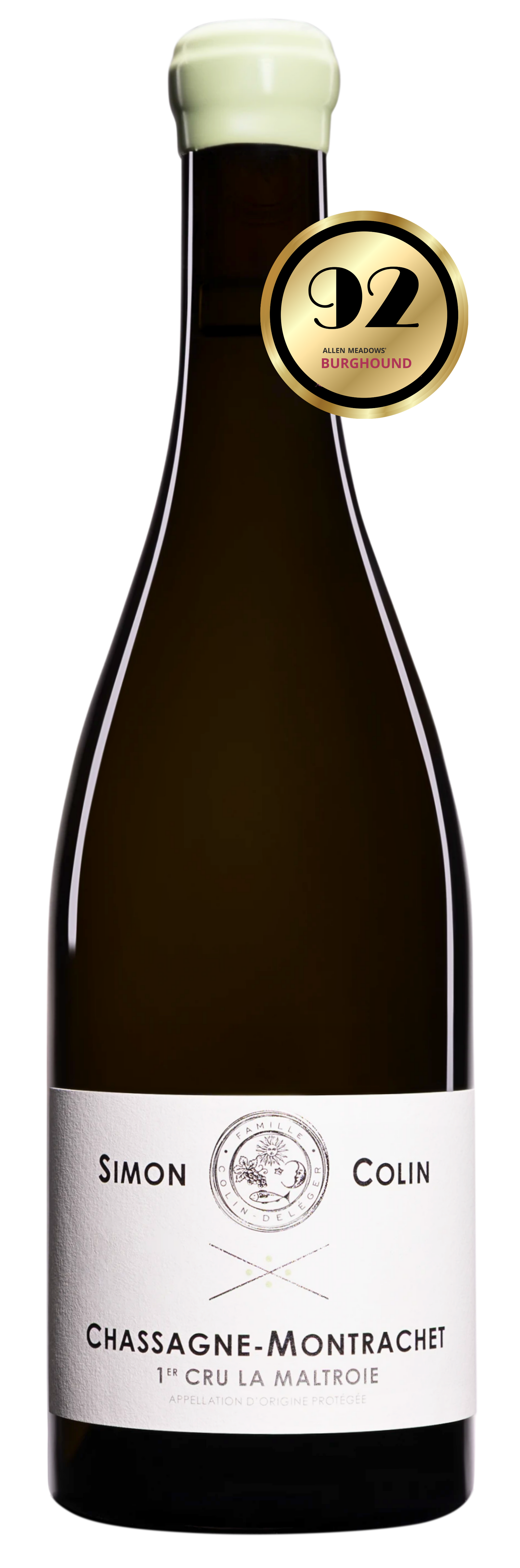 Domaine Simon Colin Chassagne-Montrachet 1er Cru "La Maltroie" 2023 (AM:92, Vinous: 92-94)