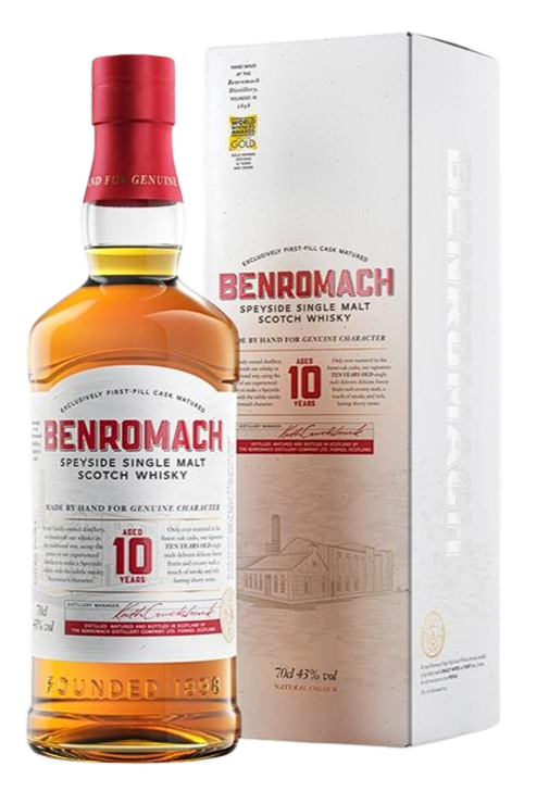 Benromach 10 Year Old Single Malt Whisky