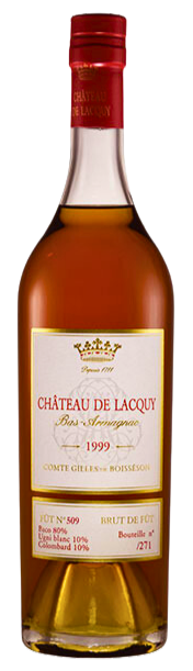 Château de Lacquy Bas-Armagnac 1999 with box (Limited quantity!)