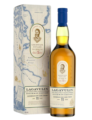 Lagavulin 11 Year Old Offerman Caribbean Rum Cask Finish Edition Scotch Whisky 46%