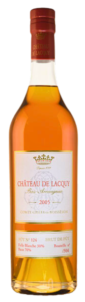 Château de Lacquy Bas-Armagnac 2005 with box