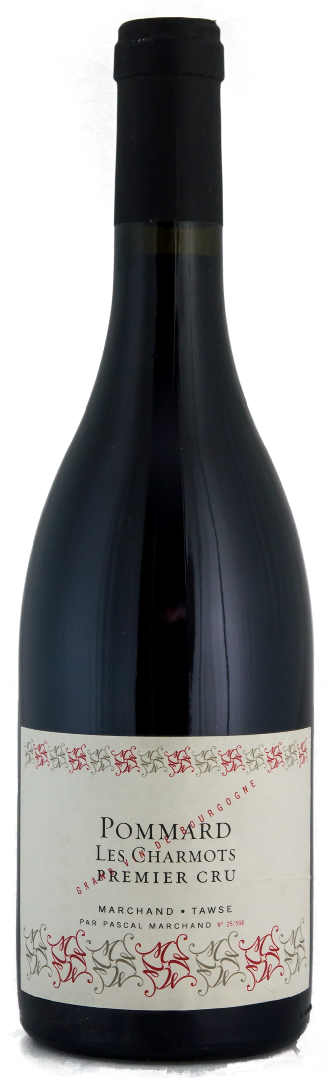 Pascal Marchand-Tawse Pommard 1er Cru "Les Charmots" 2010 / 2011