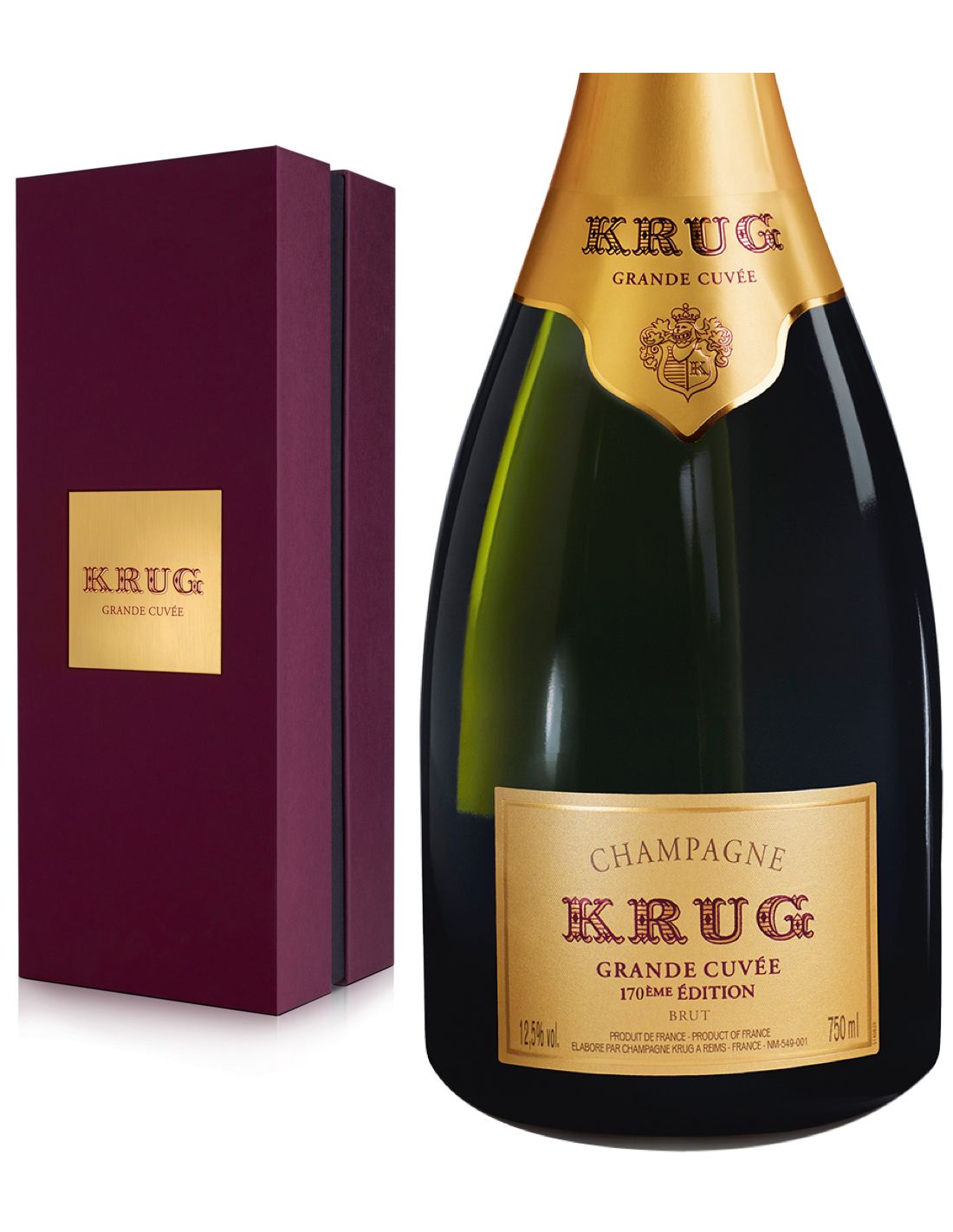 Krug Grande Cuvee 170th Edition with box (RP: 95)